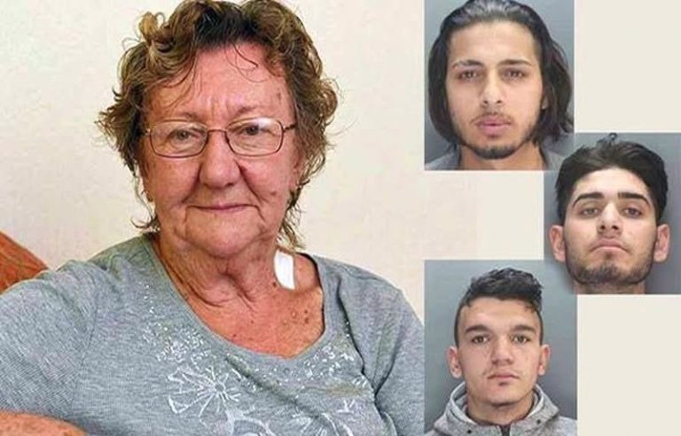 Three robbers approach a 77-year-old granny at the ATM; biggest mistake of their lives