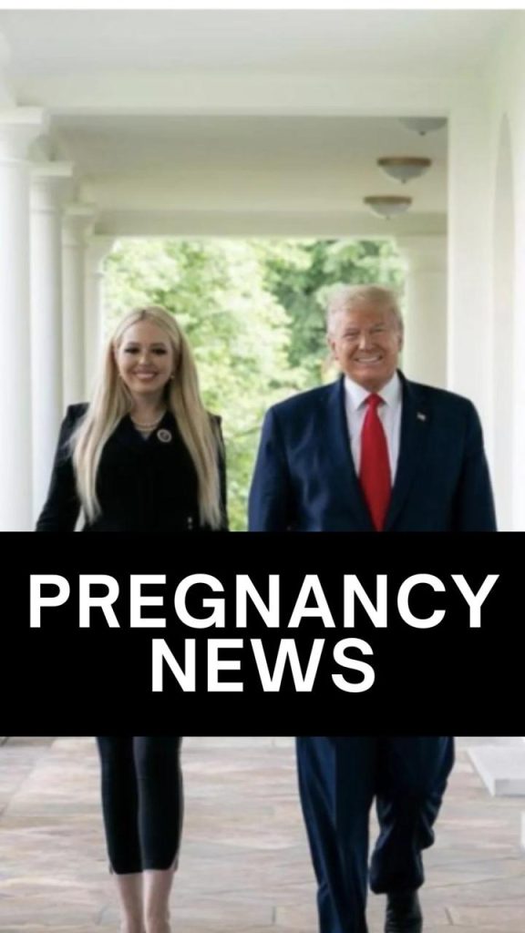 Donald Trump claims daughter Tiffany is pregnant