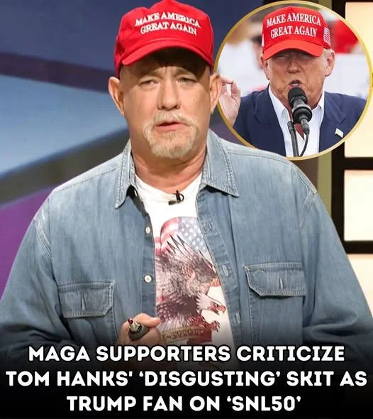 Tom Hanks faces huge backlash from MAGA supporters due to ‘Offensive’ Trump voter skit