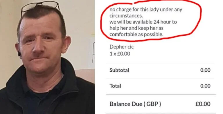 A plumber fixed the boiler of a 91-year-old terminally ill woman and billed her $0 