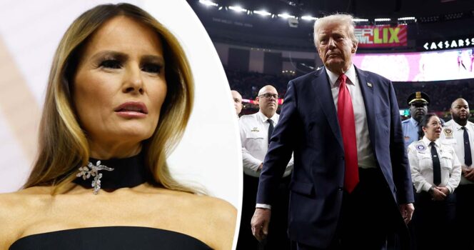 Fans launch theory why Melania Trump wasn’t at the Super Bowl