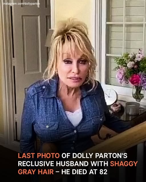 Last Photo of Dolly Parton’s Reclusive Husband with Shaggy Gray Hair – He Died at 82