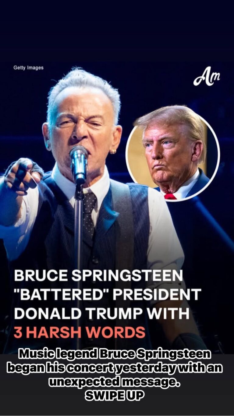 Bruce Springsteen Talks about Trump Administration at Latest Concert, Sparking Buzz