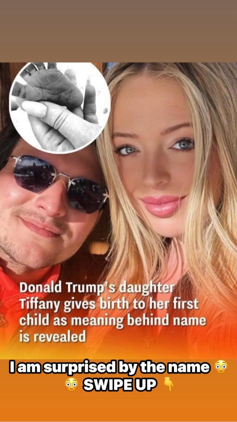 Tiffany Trump Welcomes Baby Boy: A New Chapter for the Political Socialite