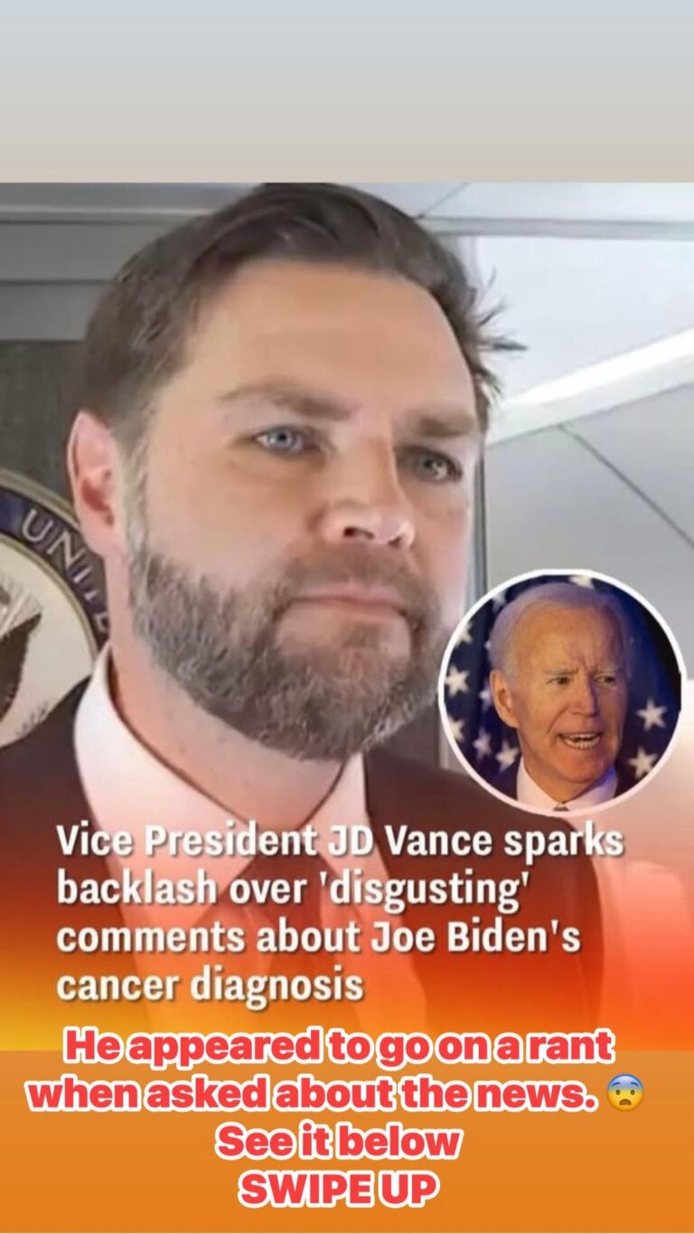 Vice President JD Vance Under Fire for “Tone-Deaf” Comments on Biden’s Cancer Diagnosis