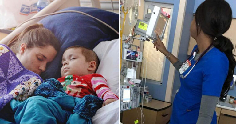 Nurse wants to be ‘sneaky’ when mom snaps photo letting everyone know she saw her